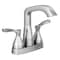 Delta Stryke Two Handle Centerset Bathroom Faucet, 5.94 in, Lumicoat Chrome 25776-PR-MPU-DST - alternate 2