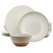 Gibson Elite 12 Piece Dreamweaver Round Earthenware Dinnerware Set in Matte White 135271.12 - alternate 1