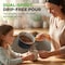 Nutrichef 14-Piece Non-Stick Ceramic Cookware Set NCCWST14WDBK - alternate 3