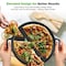 Nutrichef 13-Inch Flat Cast Iron Pizza Pan NCCIPD - alternate 3