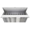 Koolmore 70 in. 3 Door Refrigerated Mega Sandwich Prep Table, 30 Pan Capacity and 22  Cu. Ft. of Storage KM-MPTR70-3D - alternate 4