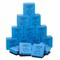 Charles Leonard Whiteboard Erasers, Felt and Foam, Learning is Fun Style, 2 x 2", Blue/Black, 15PK 74549 - alternate 1