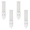 Luxrite Quad Style LED Light Bulb, G24Q 4-Pin Bulb Base, Type A+B CFL Replacement, Ballast, 4PK LR24568 - alternate 1