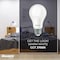 Bulbrite 9w Dimmable Frost A19 LED Light Bulbs Medium (E26) Base, 5000K Soft Daylight Light, 800 Lumens, 8PK 862720 - alternate 4