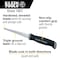 Klein Tools Jab Saw, Drywall, Plastic, Wood, 12 in, 6 in 725 - alternate 4