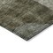 Homeroots 8' Taupe Gray And Charcoal Round Geometric Washable Indoor Outdoor Area Rug 604350 - alternate 3