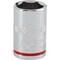 Channellock 3/8'' Drive 1/2'' 6-Point Shallow Standard Socket 302668 - alternate 1