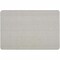 Quartet Oval Fabric Bulletin Board, 3'x2', Gray QRT7683G - alternate 2