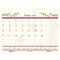 House Of Doolittle Monthly Desk Pad Calendar, Whimsical Floral, 12 Months, Jan-Dec, 22 in x 17 in 184 - alternate 2