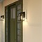 Vaxcel Sutton, 9.5 in H, Black Outdoor Wall Sconce, Seeded Glass, LED Compatible T0817 - alternate 4