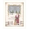 Homeroots Merry Christmas White Framed Print Wall Art 407430 - alternate 1