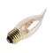 Satco 5.5 Watt CA11 LED 2000K CCT Medium Base Clear Glass Amber Coil Filament Dimmable 120 Volt S14225 - alternate 2