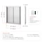 Vevor 36x24 Inch BBQ Island Access Door Outdoor Kitchen Door Stainless Steel B004S - alternate 5