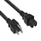 Sanoxy 2 PACK  3ft 14 AWG 15A 125V Power Cord NEMA 5-15P to IEC320 C15 SNX-CBL-LDR-PW126-1203 - alternate 1