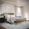 Martha Stewart Corbin Queen Size Solid Wood Platform Bed w/Wooden Headboard and Footboard, Brown Gray MG-090026-Q-WOAK-MS - alternate 1