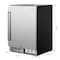 Koolmore 23.4 in. Stainless Steel Solid-Door Built-In Refrigerator and Beverage Cooler, 5 Cu. ft. KM-BIR5C-SS - alternate 2