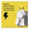 Glad 13 gal Trash Bags, 24 in x 27.38 in, Extra Heavy-Duty, .60 Mil, White 78899BX - alternate 2