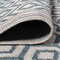 Jonathan Y Marvao Diamond Trellis Teal/Gray 4 ft. x 6 ft. Indoor/Outdoor Area Rug SMB111A-4 - alternate 4