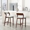 Manhattan Comfort Patricia Barstool in White Glacier - Set of 2 2-BS026-WH - alternate 1