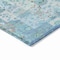 Homeroots 10' X 14' Blue And Silver Patchwork Washable Indoor Outdoor Area Rug 631424 - alternate 5