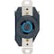 Leviton 20A 250V Black Industrial Grade L6-20R Locking Outlet Receptacle 065-02320 - alternate 2