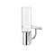 Jonathan Y Bolha 18 in. 3-Light Minimalist Modern Bubble Acrylic/Iron Integrated LED Vanity Light, Chrome JYL7224A - alternate 8