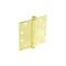 Hager FULL MORT BALL BEARING TEMP HINGE, 4-1/2 IN. X 4-1/2 IN., BRASS, 3PK 1279 4.5X4.5 US3 - alternate 2