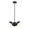 Z-Lite Realm Sphere 3 Light Chandelier, Matte Black, 17.25 In W x 6.25 In H 7517-3MB - alternate 1