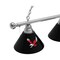 Holland Bar Stool Co Eastern Washington 3 Shade Billiard Light, Chrome Fixture BL3CHEastWA - alternate 3