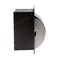 Alfi Brand PVD Brushed Black Stainless Steel Recessed Toilet Paper Holder W/ Cover ABTPP77-BB - alternate 5