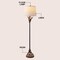 Jonathan Y Benjamin 61 in. Rustic Lodge Faux Antler Resin/Metal LED Floor Lamp, Brown JYL1020A - alternate 3