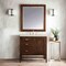 James Martin Vanities Addison 36" Single Vanity, Mid-Century Acacia, w/ 3 CM Siberian Silestone Top E444-V36-MCA-3SFR - alternate 4