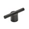 Amerock Transcendent 5/8 in 16 mm Center-to-Center Matte Black Cabinet Pull BP741416MBMB - alternate 1