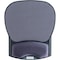 Compucessory Mouse Pad, w/ Gel Wrist Rest, 8-7/10"x10-1/5"x1-1/5" , Charcoal 55302 - alternate 1