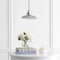 Jonathan Y Bedford 11" Adjustable Iron Industrial Rustic LED Pendant, Chrome JYL9529B - alternate 4