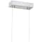 Jonathan Y Draper 40" Dimmable Adjustable Integrated LED Metal Linear Pendant, Brushed Aluminum JYL7019B - alternate 4