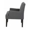 Osp Home Furnishings Main Street Guest Chair, Charcoal MST55-W12 - alternate 4