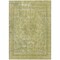 Homeroots 3' X 5' Fern Green And Sage Medallion Washable Indoor Outdoor Area Rug 616064 - alternate 5