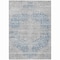 Homeroots 3' X 5' Blue And Ivory Oriental Washable Indoor Outdoor Area Rug 605103 - alternate 3