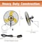 Edendirect Outdoor Fan, Wall Mount, 30 in Blade Dia, 120V, 6,800/7,900/9,300 cfm IR-FANOW30M - alternate 3