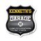 Signmission Kenneth's Garage I Can Fix Everything But Stupid, 18 Inch X 18 Inch, Plastic Sign SHI-P-18-490-KENNETH - alternate 1