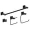 Symmons Duro 4 Piece Bath Hardware Set with Toilet Paper Holder, Robe Hook, Towel Ring, 18 in. Towel Bar 36AC4BUNDLEMB - alternate 1