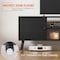 Simple Deluxe TV Stand for 45 55 60 inch Living Room, 2 Cabinet Media Console Table, Entertainment Center with St 3A88TVS001BLK01 - alternate 4