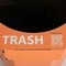 Happimess Fleur 25-Gallon Disposable Corrugated Cardboard Event Trash Can and Recycling Bin, Carrot Cake, 2PK HPM1300B-SET2 - alternate 5