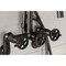 Kingston Brass 7-Inch Adjustable Wall Mount Clawfoot Tub Faucet, Oil Rubbed Bronze AE8155CG - alternate 2