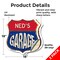 Signmission Ned's Garage, 18 inch X 18 inch, Vinyl Decal, 2PK SHI-D-2PACK-18-383-NED - alternate 5