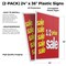 Signmission 1-2 Price, Plastic Signs Only 24 Inch x 36 Inch, Corrugated Plastic, 2PK CSB-2436-2PACK-1-2 Price - alternate 2
