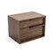 Homeroots 18" Wood Two Drawer Nightstand 473040 - alternate 1