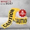 Pyle Caution Tape Set, Caution, Yellow, 3 in Wide x 656 ft Length, Polyethylene, 0.0012 inches per roll PCNTX12 - alternate 4