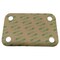Caterpillar PLATE-WARNIN, CATERPILLAR OEM 6V9786 6V9786 - alternate 3